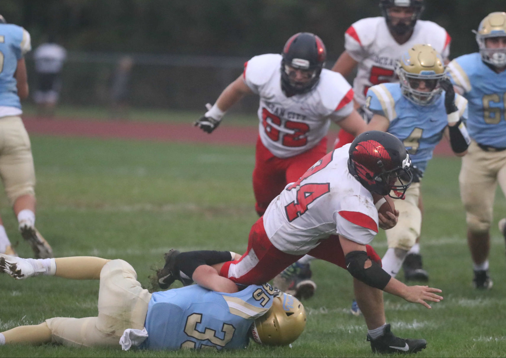 Ocean City vs Lower Cape May football game
